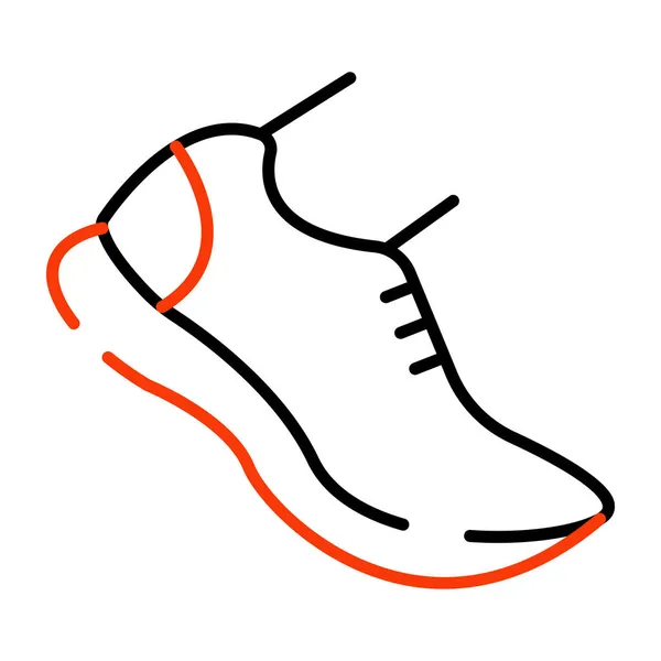 Icono Diseño Editable Zapato — Archivo Imágenes Vectoriales