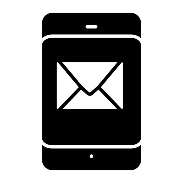 Envelope Smartphone Icon Mobile Mail — Wektor stockowy