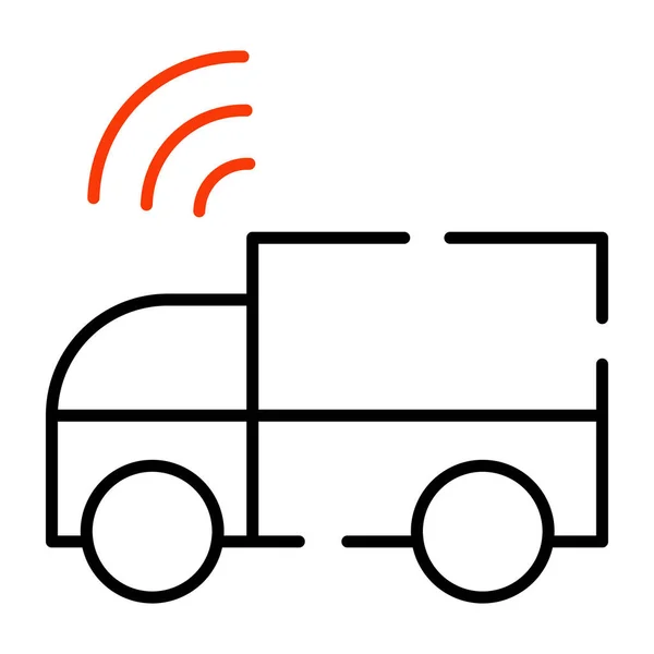 Vector Design Icon Smart Cargo — 图库矢量图片