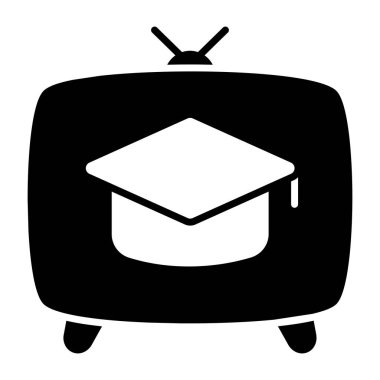 Mortarboard TV içinde, medya simgesi yayınlıyor
