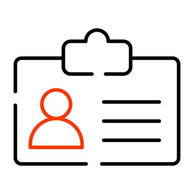 Kartvizitimin modern tasarım simgesi.