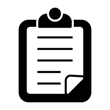 Kontrol listesinin düzenlenebilir tasarım simgesi