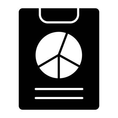 İş raporunun simge tasarımı