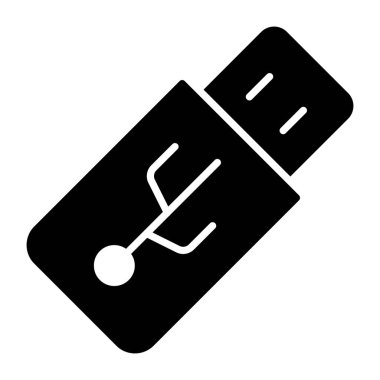 usb 'nin modaya uygun bir vektör tasarımı 