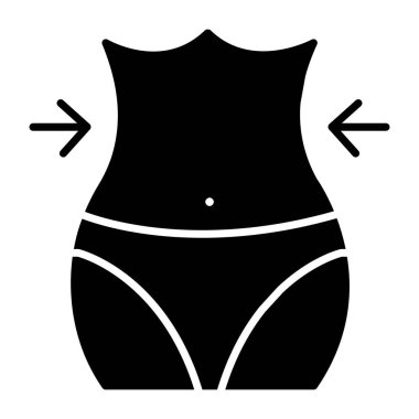 Belin modaya uygun tasarım simgesi 