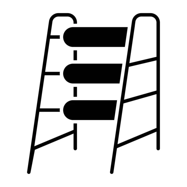 Dumbbell Racks Icon Trendy Design — Wektor stockowy