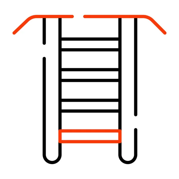 Dumbbell Shelf Icon Trendy Design — Wektor stockowy
