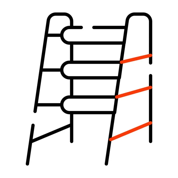 Dumbbell Racks Icon Trendy Design — Wektor stockowy