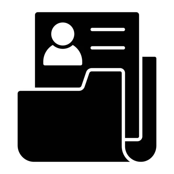 Unique Design Icon Folder — Stock Vector