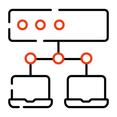 Müşteri sunucusunun premium indirme simgesi
