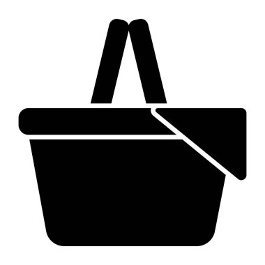 Sepetin düzenlenebilir tasarım simgesi 