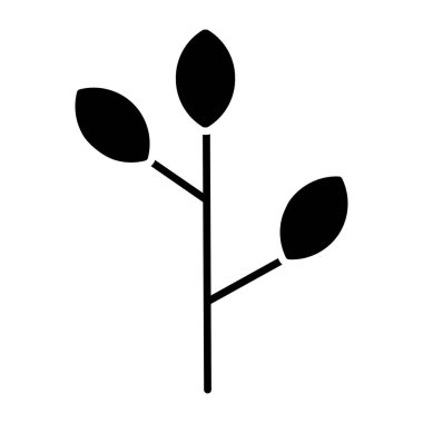 Güzel bir çiçek simgesi, düzenlenebilir vektör