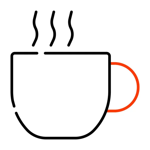 Ícone Design Chá Quente —  Vetores de Stock