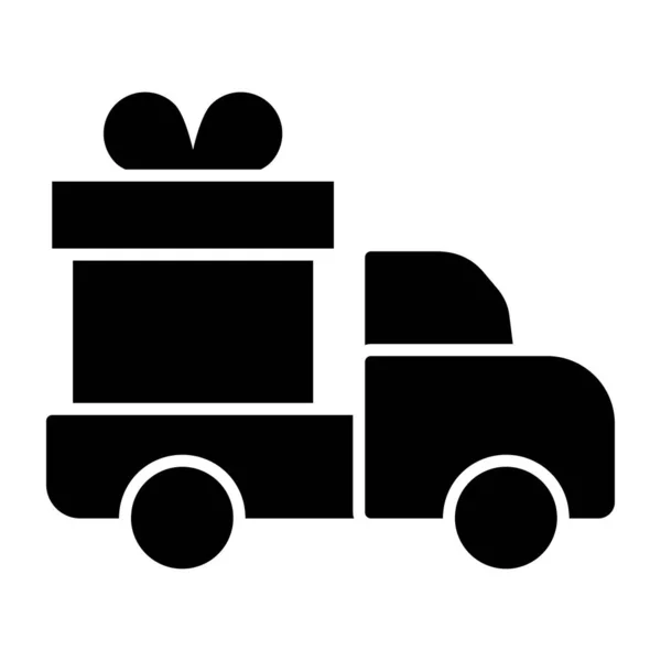 Icon Gift Delivery Modern Design — Wektor stockowy