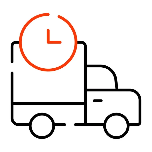 Conceptual Design Icon Time Delivery —  Vetores de Stock
