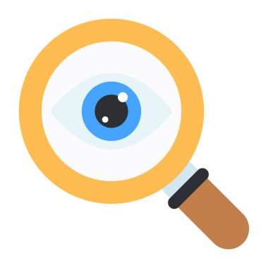 Arama gözünün vektör tasarımı 