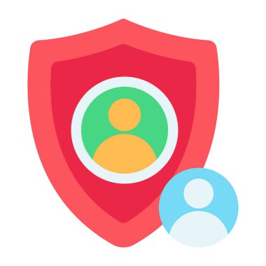 Güvenli profilin moda tasarım simgesi