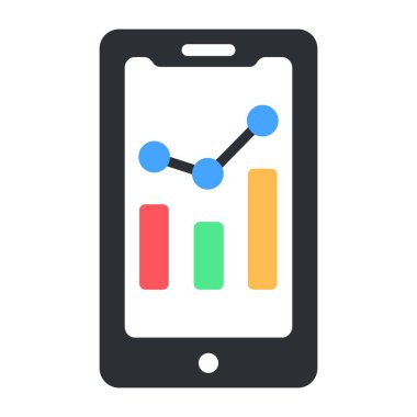 Mobil analizlerin mükemmel tasarım simgesi