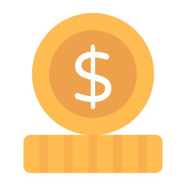 Dolar sikkelerinin premium indirme simgesi