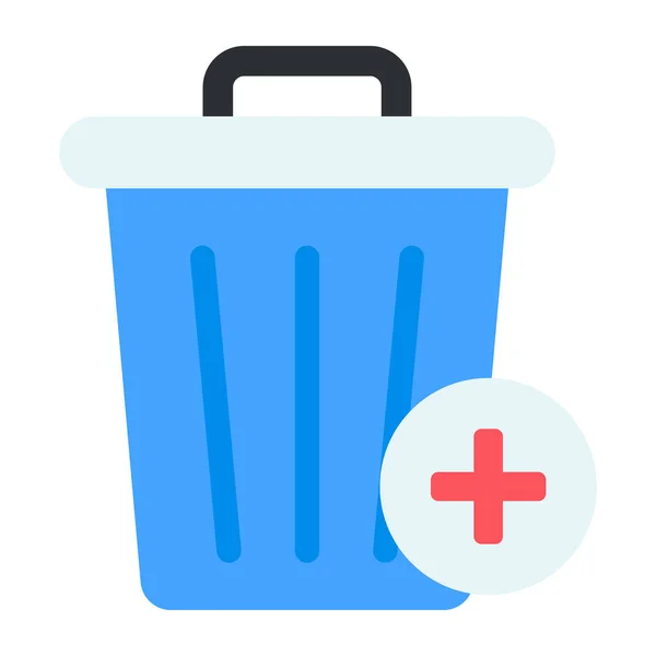 Premium Ícone Download Adicionar Lixo — Vetor de Stock