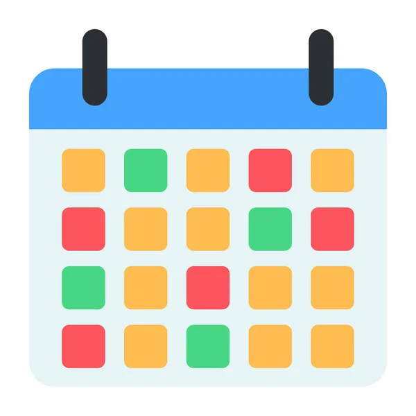 Perfect Design Icon Calendar — Stockvektor