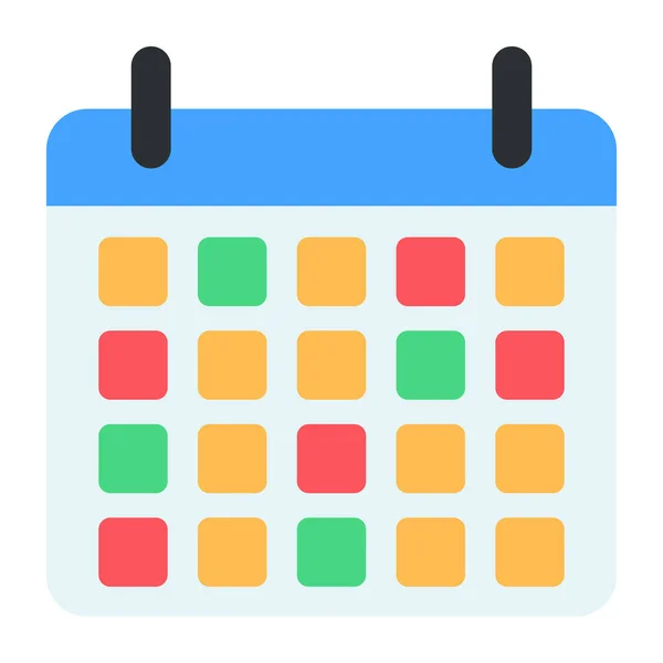 Perfect Design Icon Calendar —  Vetores de Stock