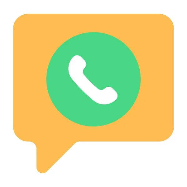 Perfect Design Icon Phone Chat — Stockvektor