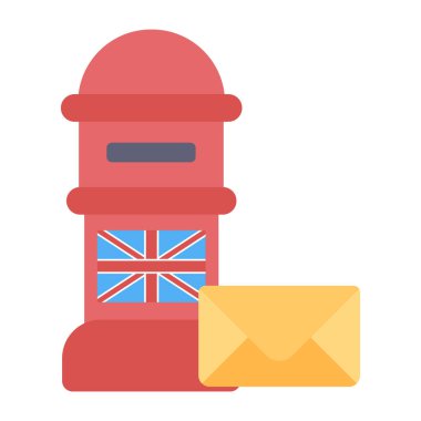 Posta kutusunun mükemmel tasarım simgesi