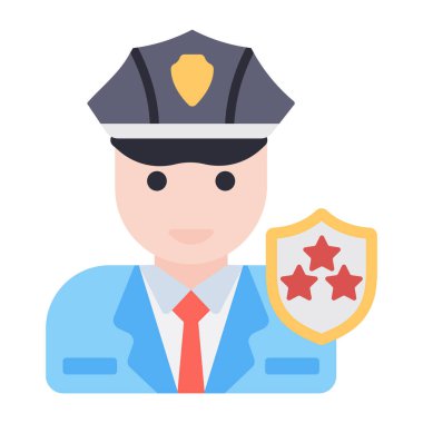 Polis memuru simgesi modada