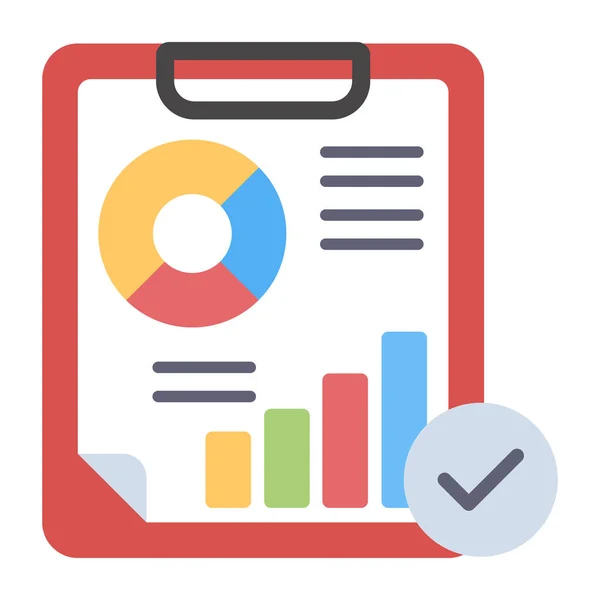 Online Data Analytics Icon Editable Design — Stockvektor