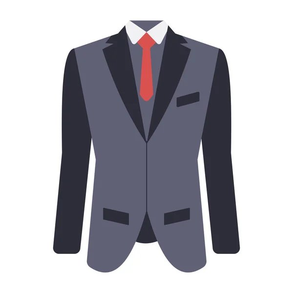 Perfect Design Icon Men Coat —  Vetores de Stock
