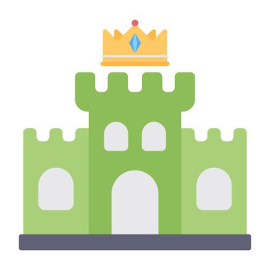 Crown Castle 'ın düzenlenebilir tasarım simgesi.