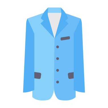 Eşsiz bir manto tasarımı simgesi 