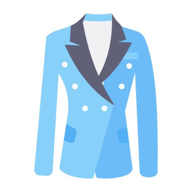 Eşsiz bir manto tasarımı simgesi 