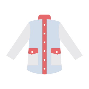 Eşsiz bir manto tasarımı simgesi 