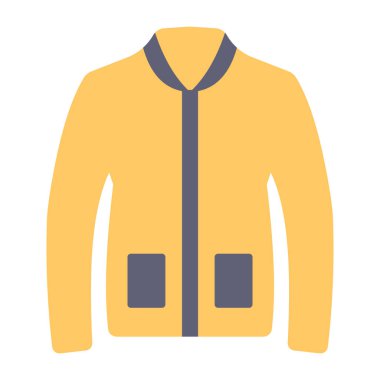 Eşsiz bir manto tasarımı simgesi 