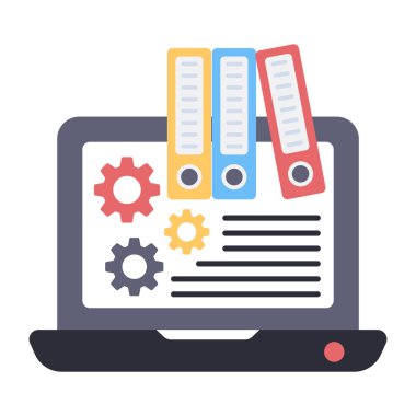 Öğrenme yönetiminin eşsiz bir tasarım simgesi