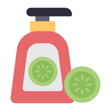 Salatalık losyonunun premium indirme simgesi 