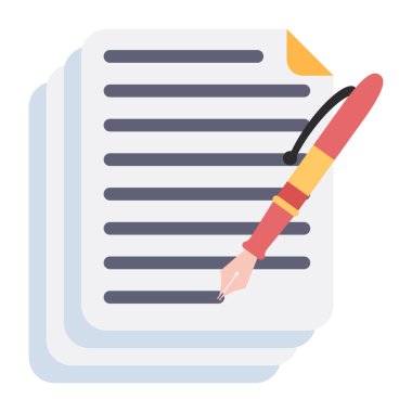 Yazının eşsiz bir tasarım simgesi