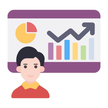 İş sunumunun simge tasarımı