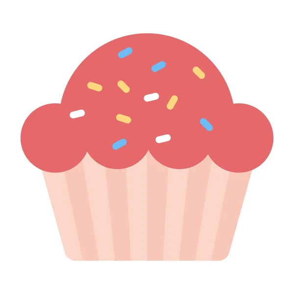 Unique Design Icon Cupcake — Stockvektor