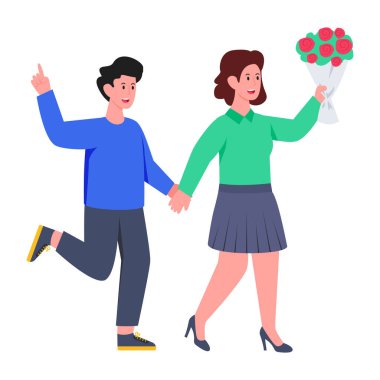 Sevgililer Günü kutlamalarının göz alıcı tasarımı.