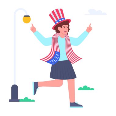 Bağımsızlık Günü kutlamalarının moda tasarım simgesi