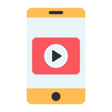 Mobil video için bir simge tasarımı