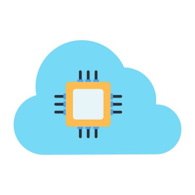 Bulut çipinin moda tasarım simgesi