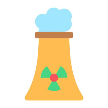 Nükleer santralin mükemmel bir tasarım ikonu