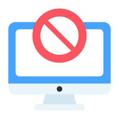 Kavramsal düz tasarım simgesi 