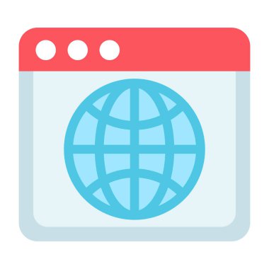 Web tarayıcısının mükemmel tasarım simgesi