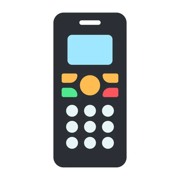 Kreatywna Ikona Designu Telefonu Bezprzewodowego — Wektor stockowy