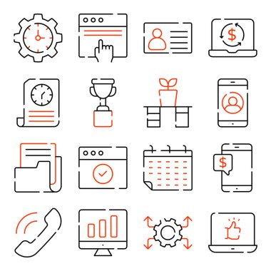 Bu iş ve yönetim simgesini indir. Bu en iyi tasarımlar etkili bir şekilde iş ve internet ile ilgili görevleri tasvir etmek için yaratılmıştır..